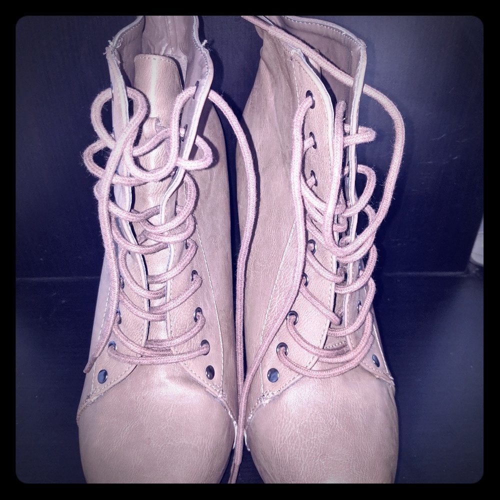 Tan boots